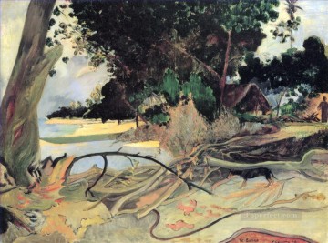 ポール・ゴーギャン Painting - ハイビスカスの木 ポール・ゴーギャン